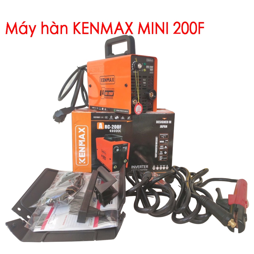 Máy hàn điện tử mini KENMAX ARC-200F Sản xuất tại thái lan theo công nghệ Nhật bản.
