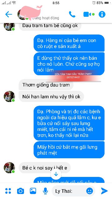 Combo 5 lọ Tinh dầu tràm cao cấp Cỏ May, nguyên chất 100% (thiết kế dạng bi lăn)