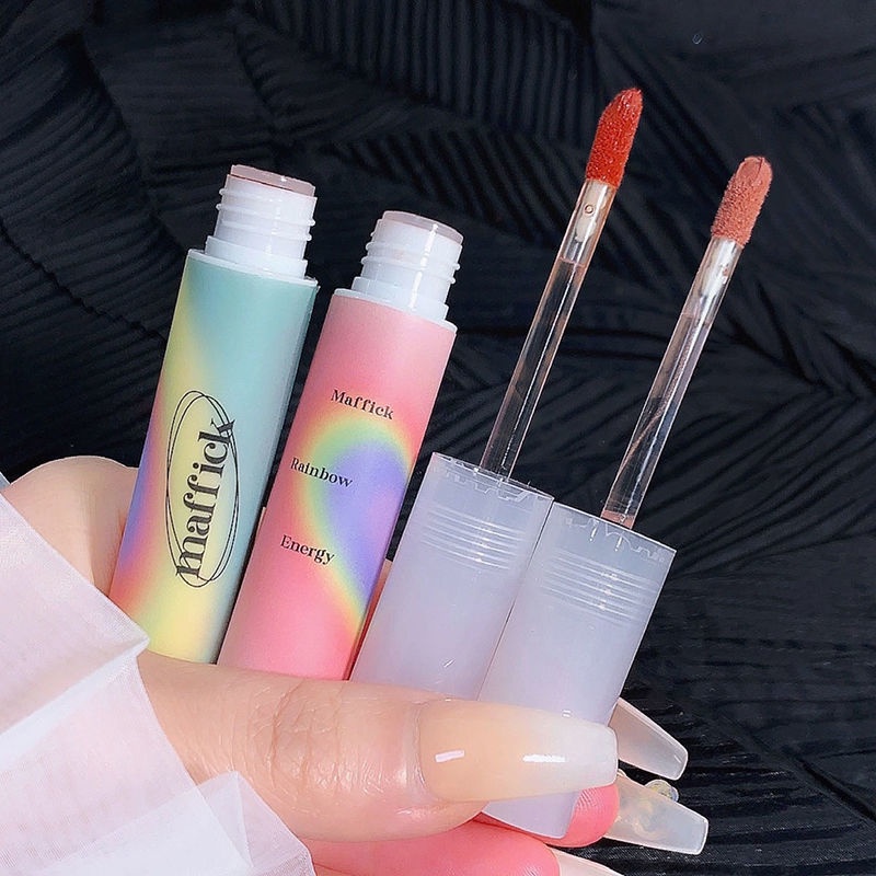 Son Kem Nhung Lì Màu Cầu Vồng Thương Hiệu Maistok 3.5g