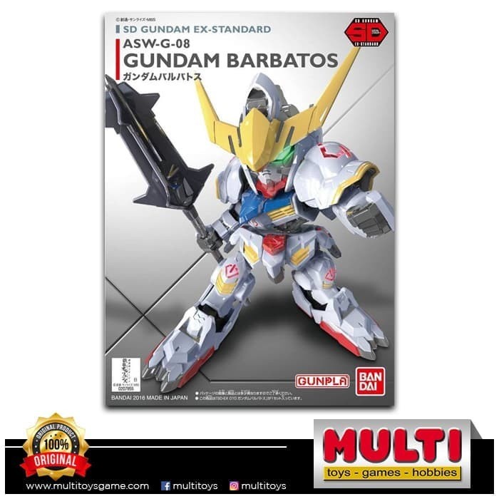 Mô hình Gundam SD EX-STANDARD 010 BARBATOS 07855