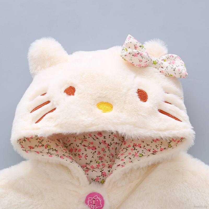 Áo choàng Hello Kitty cho bé gái