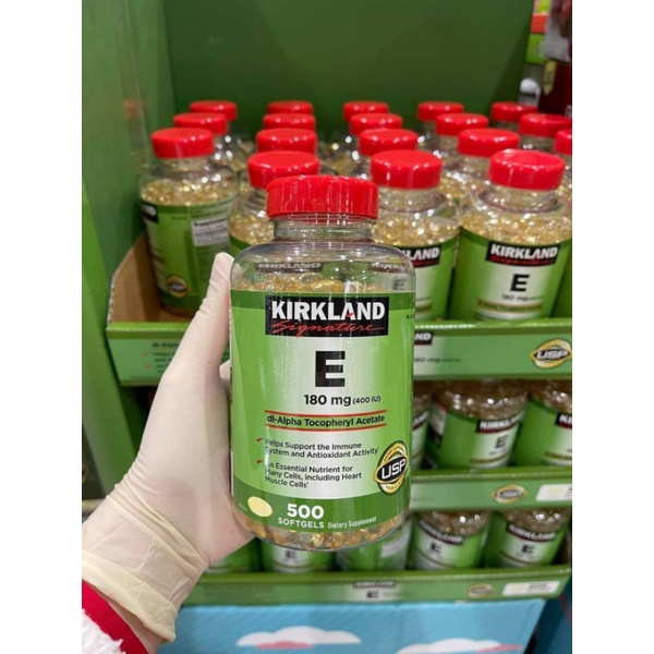 DATE 10.2026 BY AIR VITAMIN E KIRKLAND 500 VIÊN MỸ