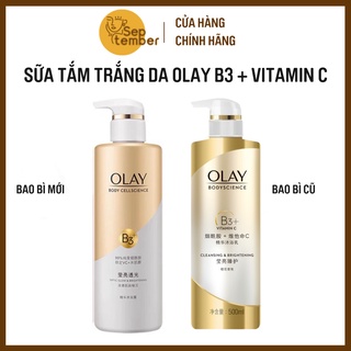 Sữa tắm Olay B3 + Vitamin C, sữa tắm trắng da Olay nội địa trung 500ml - september249.vn
