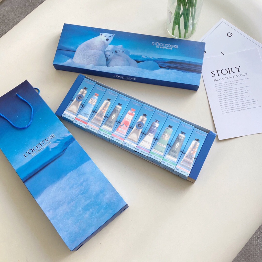 Bộ 10 Tuýp Kem Dưỡng Da Tay 30ml L 'Occitane