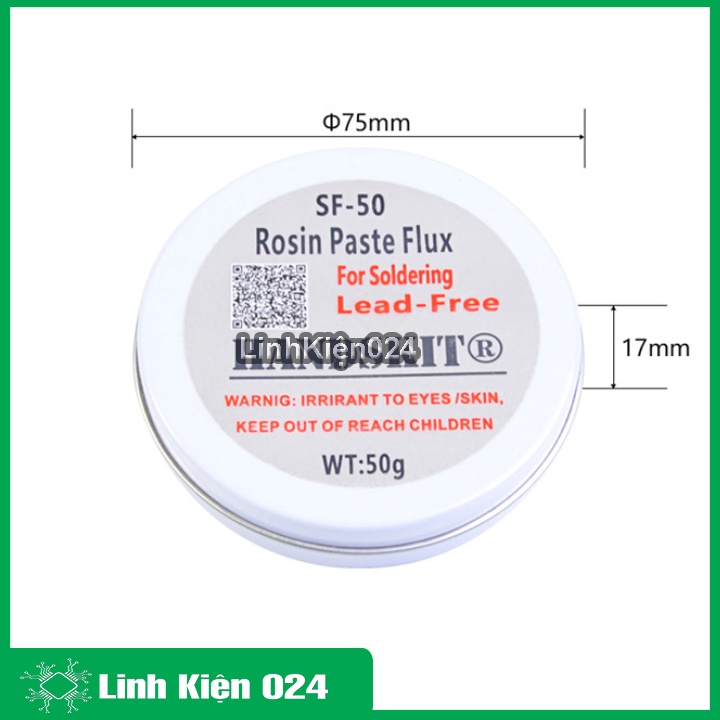 Nhựa thông hàn mạch HANDSKIT SF-50 Rosi Paste Flux cao cấp 50g