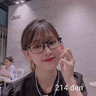 Kính cận thời trang, gọng kính dẻo 2L14B siêu dẻo