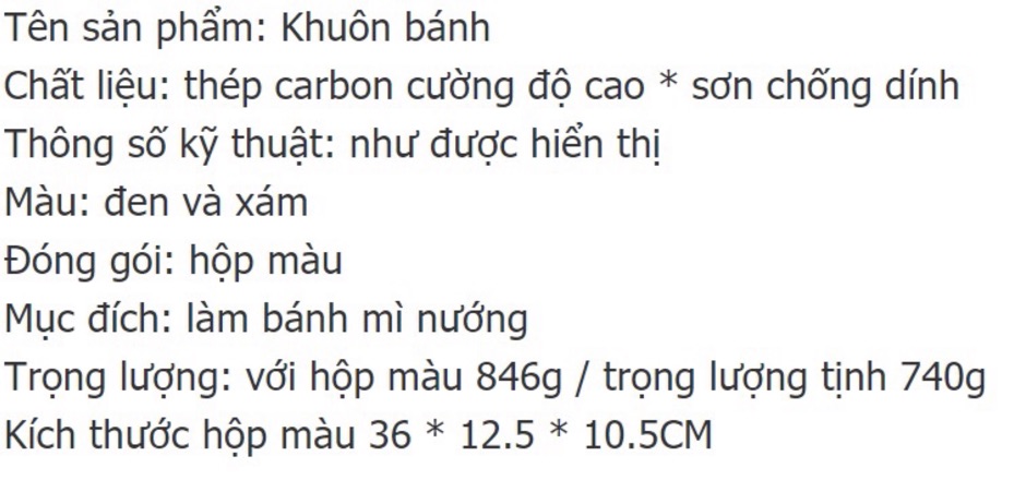 Khuôn làm bánh sinh nhật, bánh bông lan hình vuông chống dính, có khoá mở đáy đủ các size