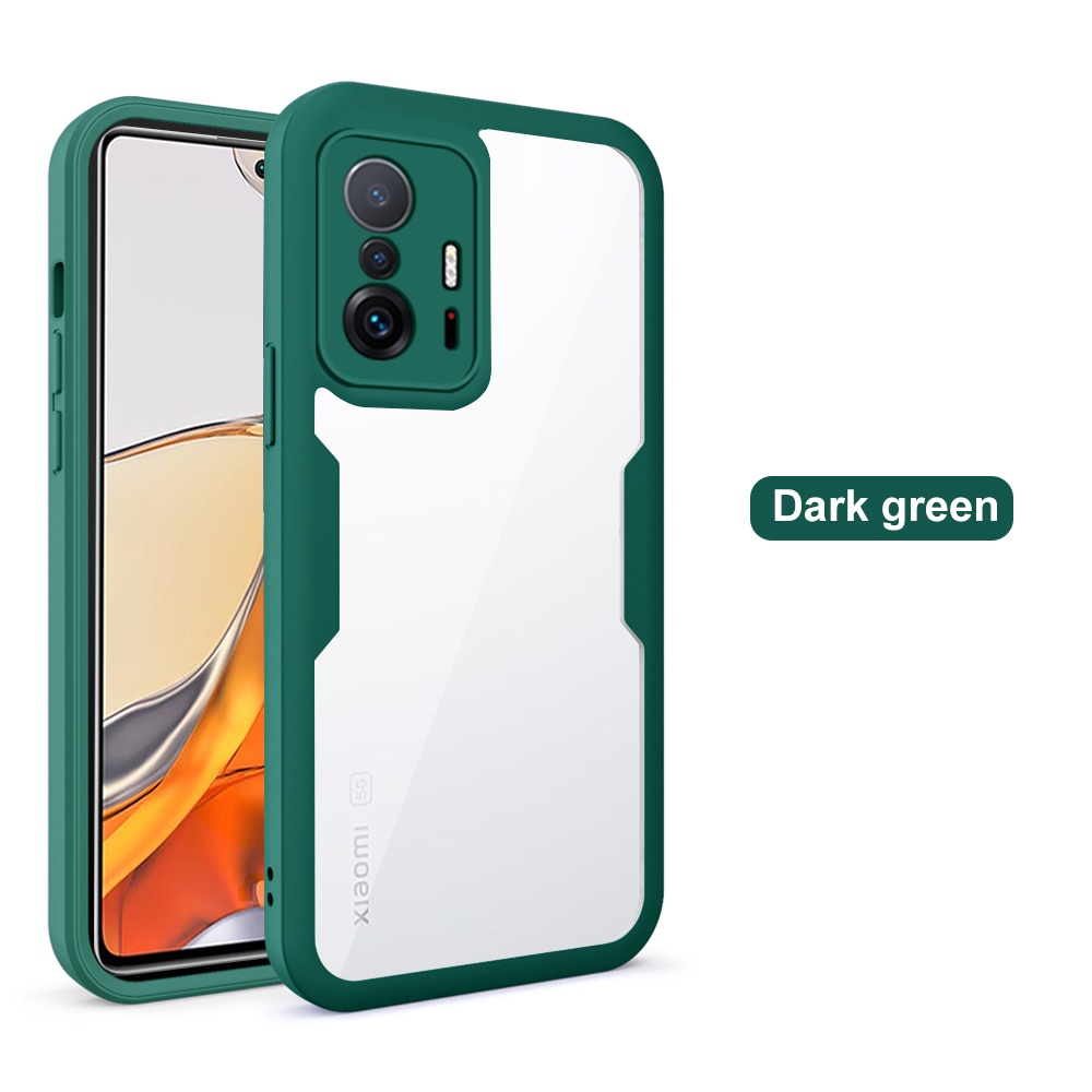 360°Full Cover Case For Xiaomi 11T Pro 6.67" Front Back Protective Cover For Xiaomi Mi 11TPro Xiamoi 11 T Pro Shockproof Shell