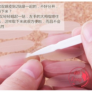 Que nhấn miếng dán kích mí