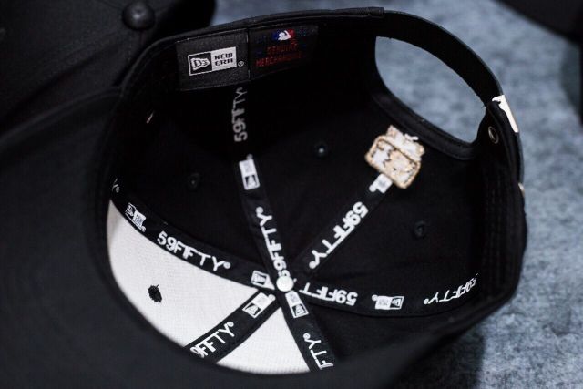 Nón MBL logo chữ full đen