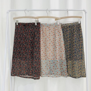 Chân váy hoa nhí Vintage