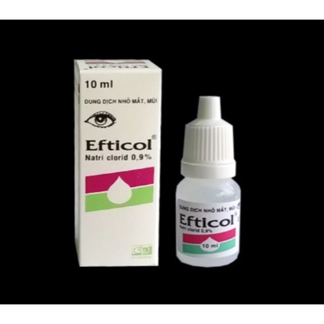 Combo 10 Chai Nước Muối Sinh Lý Efficol Cho Bé