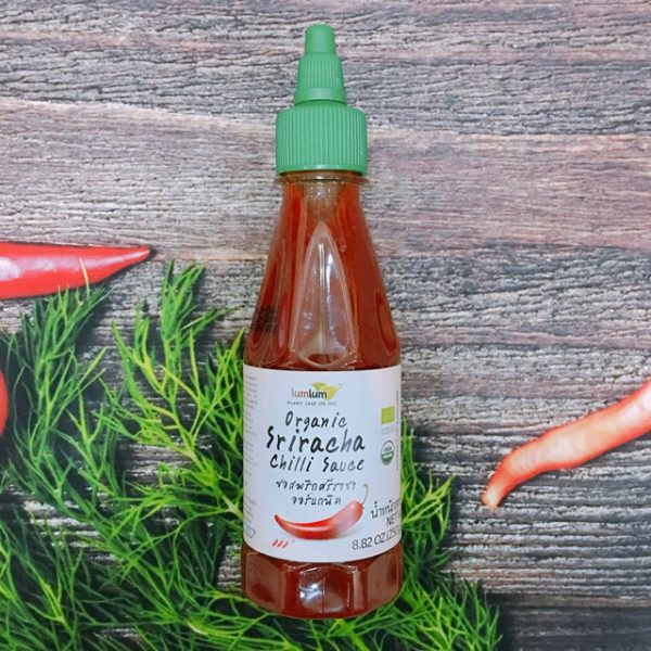 Tương Ớt Sriracha Hữu Cơ Organic Sriracha Chilli Sauce Lumlum 250g