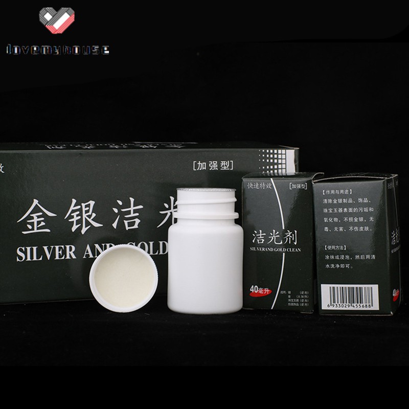 Dung Dịch Vệ Sinh Trang Sức 40ml Tiện Dụng Chất Lượng Cao