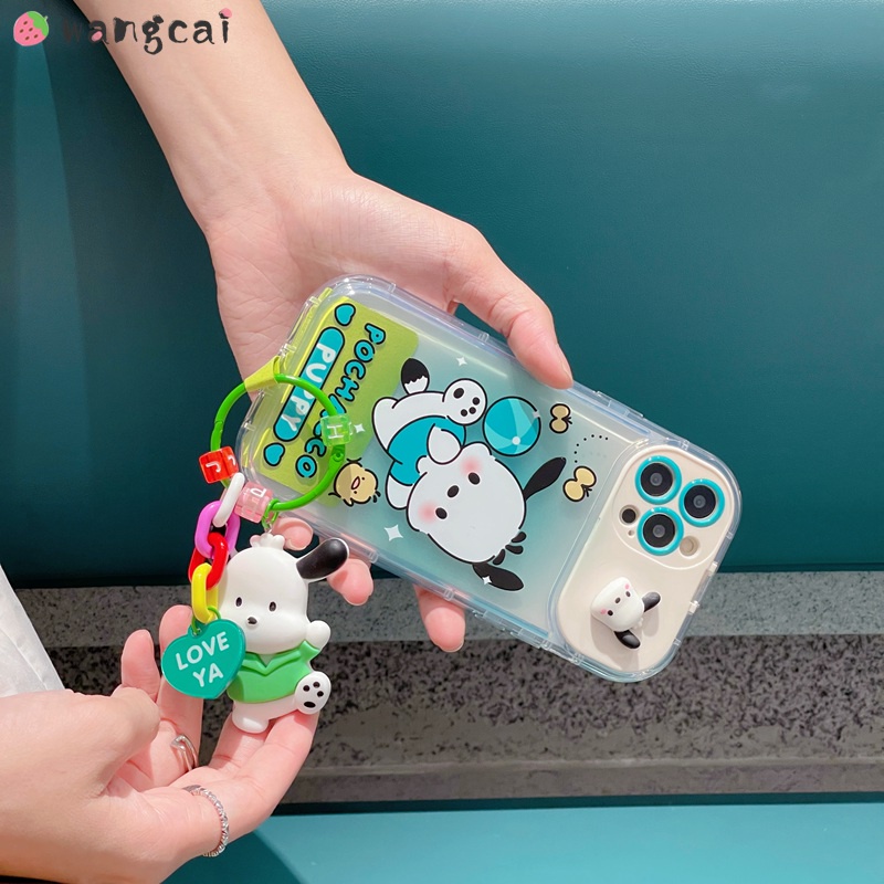 Ốp Điện Thoại Họa Tiết Hello Kitty Melody Kulomi Cinnamoroll Pachacco Cho iPhone 13 12 11 Pro Max
