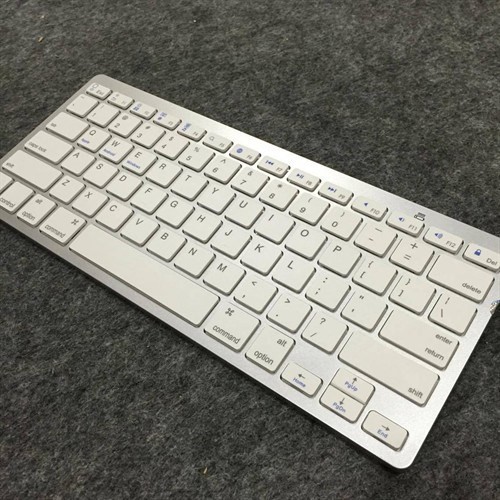 Bàn phím không dây BLUETOOTH KB16 kết nối điện thoại, máy tính bảng ipad SIÊU MỎNG-GỌN-NHẸ-BỀN | BigBuy360 - bigbuy360.vn