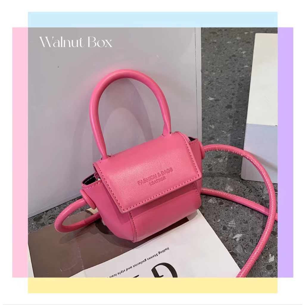 Túi Đeo Chéo Mini Hình Vuông Đơn Giản Thời Trang Mùa Hè Dành Cho Nữ