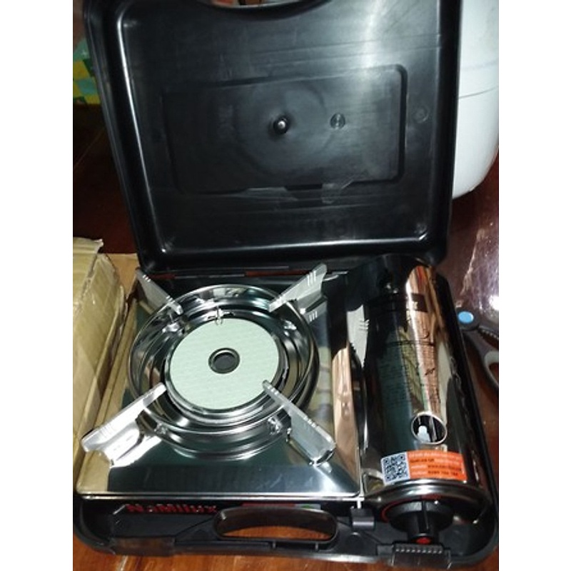 Bếp gas inox có hộp nhựa namilux PM1817AS gốm hồng ngoại