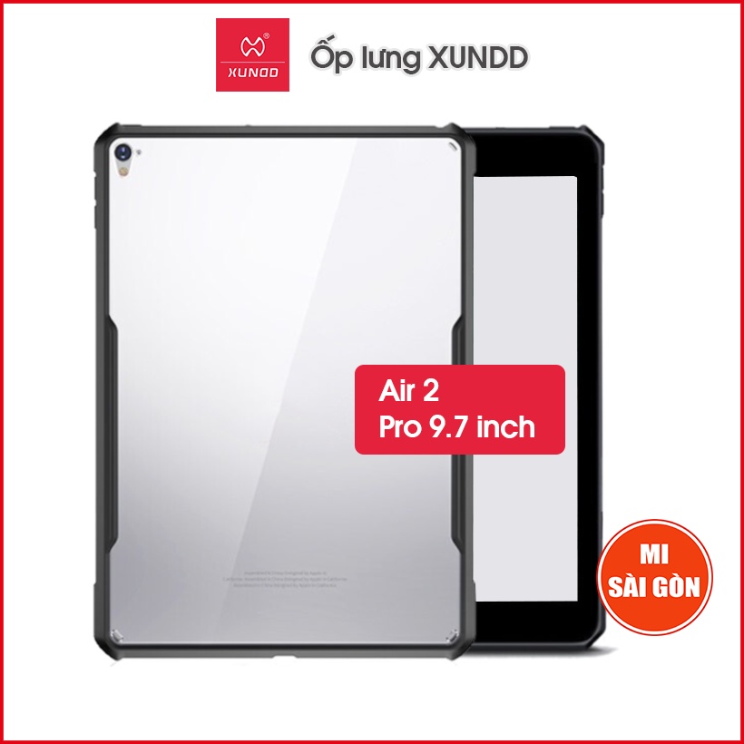 [Hỏa Tốc HCM] Ốp lưng XUNDD iPad Air 2 / Pro 9.7 inch (BEETLE SERIES) - Lưng trong, Chống sốc