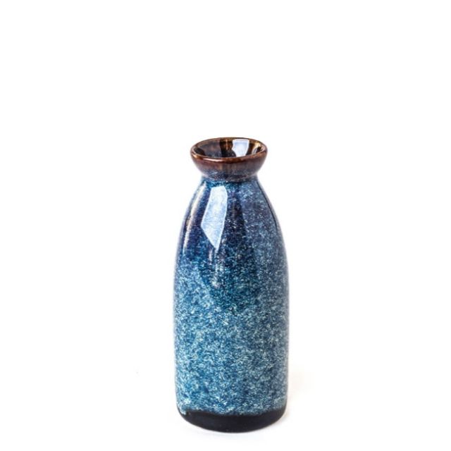 Bình Sake men xanh