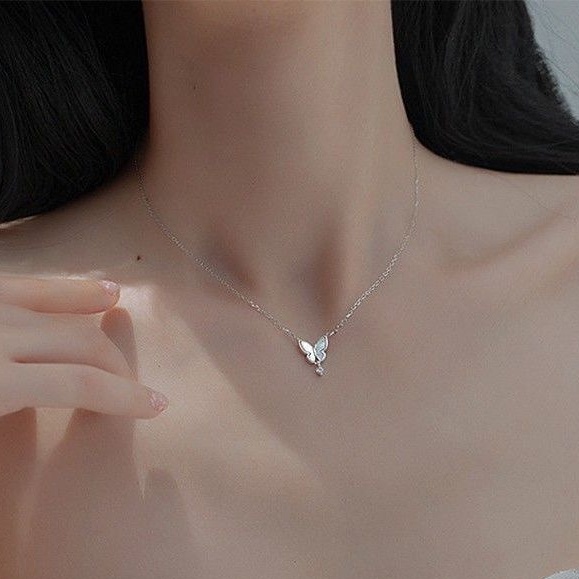 Dây chuyền buterfly bạc 950 cao cấp 🌼YN JEWELRY