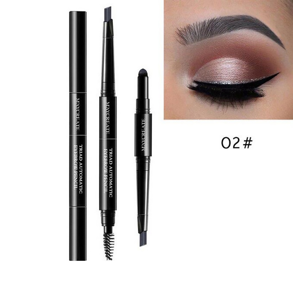 Bút Kẻ Mày 3 Trong 1 Chống Thấm Nước Sắc Tố Cao