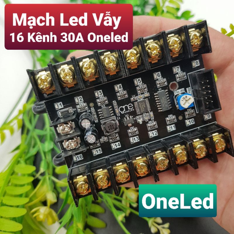 Mạch Điều Khiển LED Vẫy OneLED Công Suất - 16 Kênh 30A