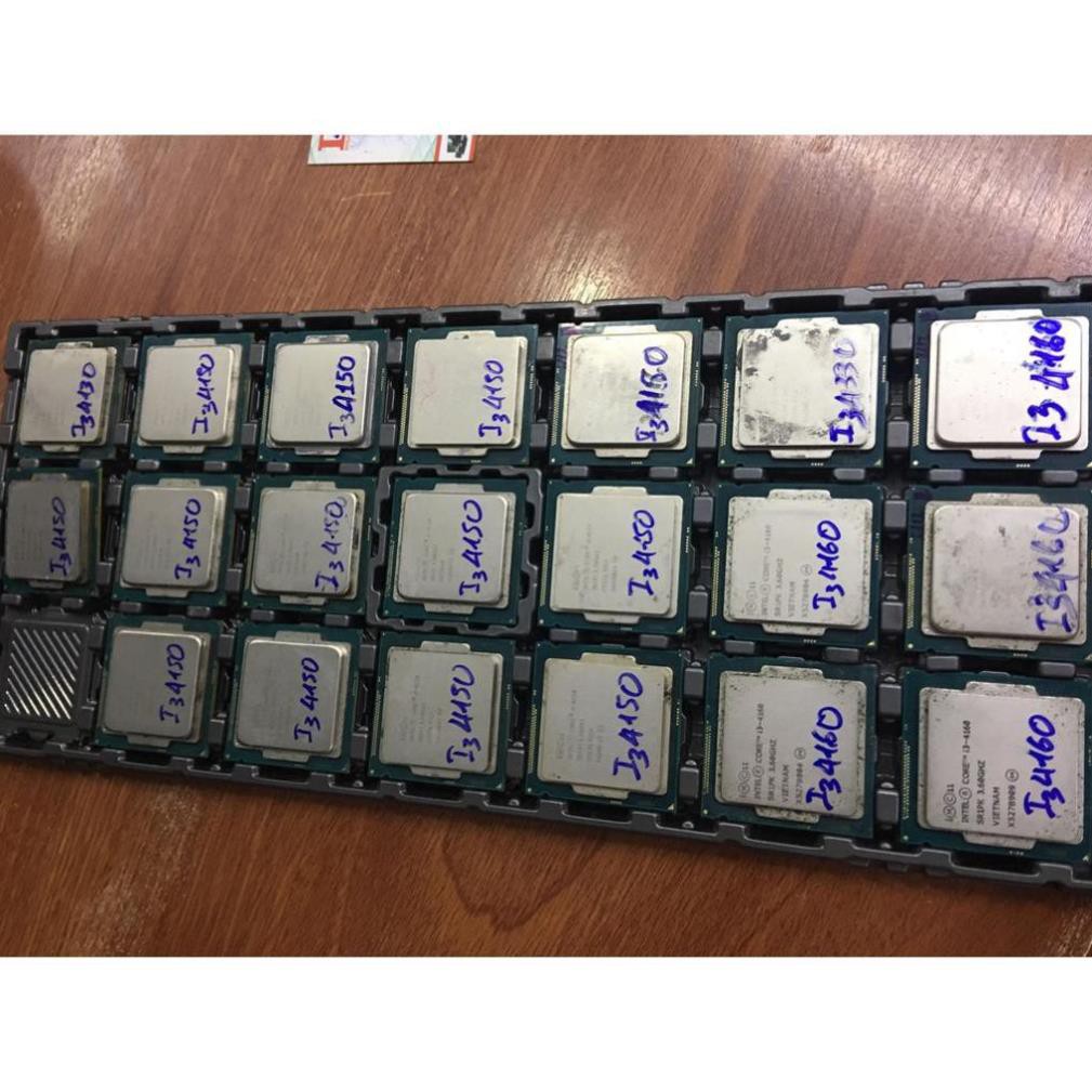 CPU intel i3-4150,4160 socket 1150 tặng keo tản nhiệt (giá khai trương )