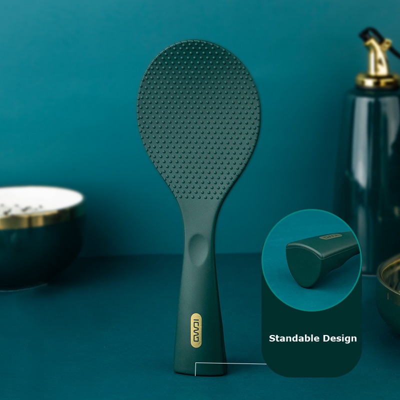 Muỗng xới cơm bằng silicon chống dính tiện dụng