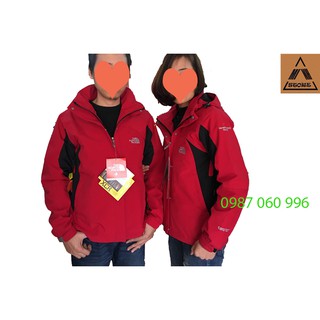 [Mã FATPBAU2 giảm 40K đơn 150K] Áo 2 Lớp TNF Đỏ Đô