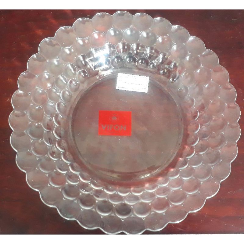 Dĩa thủy tinh hoa sen nhãn hiệu VIFON
