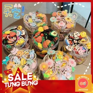 Hộp 30 Dây Buộc Tóc Cho Bé Xinh