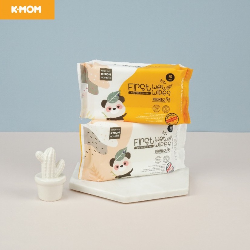 Khăn ướt Hàn Quốc K-Mom gói 30 - 70 - 100 tờ