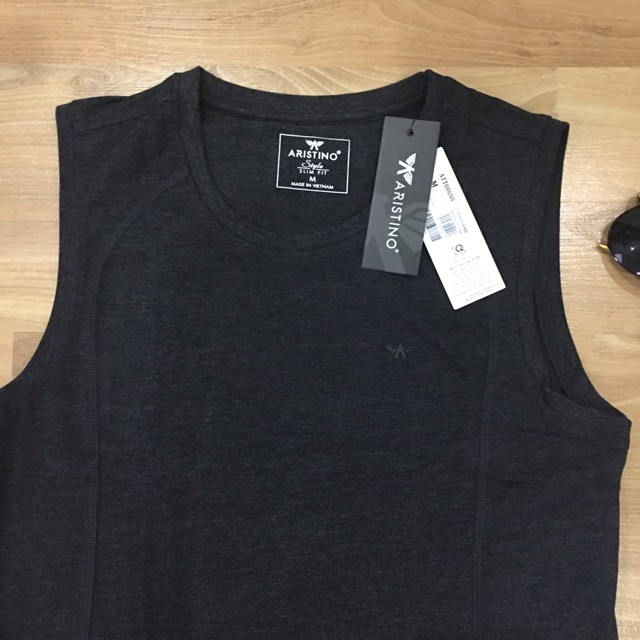 Áo Thun Ba Lỗ Aristino ATT006s8-Slim 4 Màu còn S