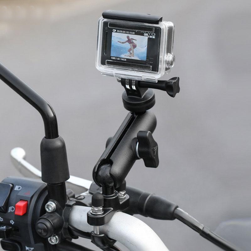 Giá đỡ Camera Hành Trình Gắn Chân Gương Xe Máy MotoWolf MDL3519 - Phụ Kiện Camera Hành Trình