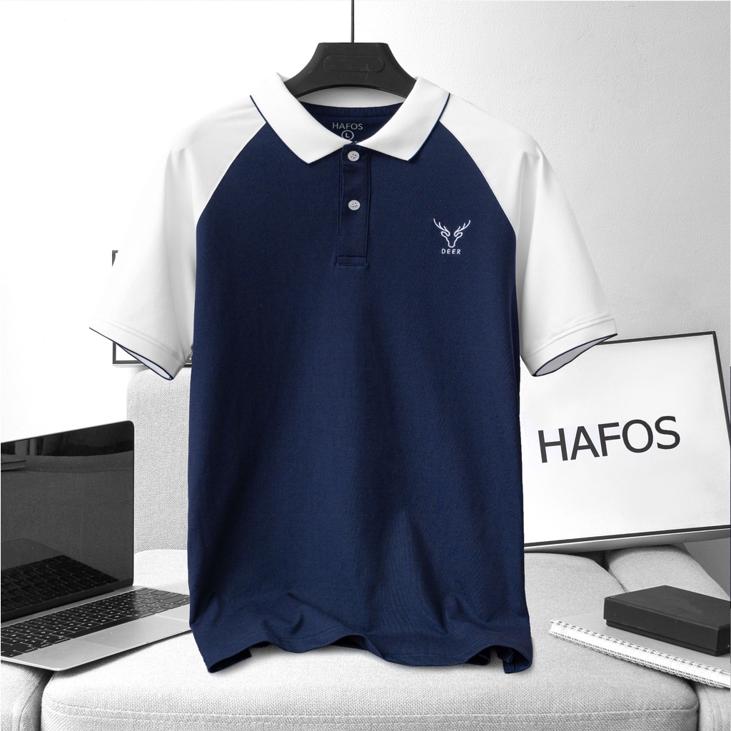 Áo Thun Polo Nam cổ bẻ Deer vải Cá Sấu Cotton cao cấp chuẩn form – HAFOS