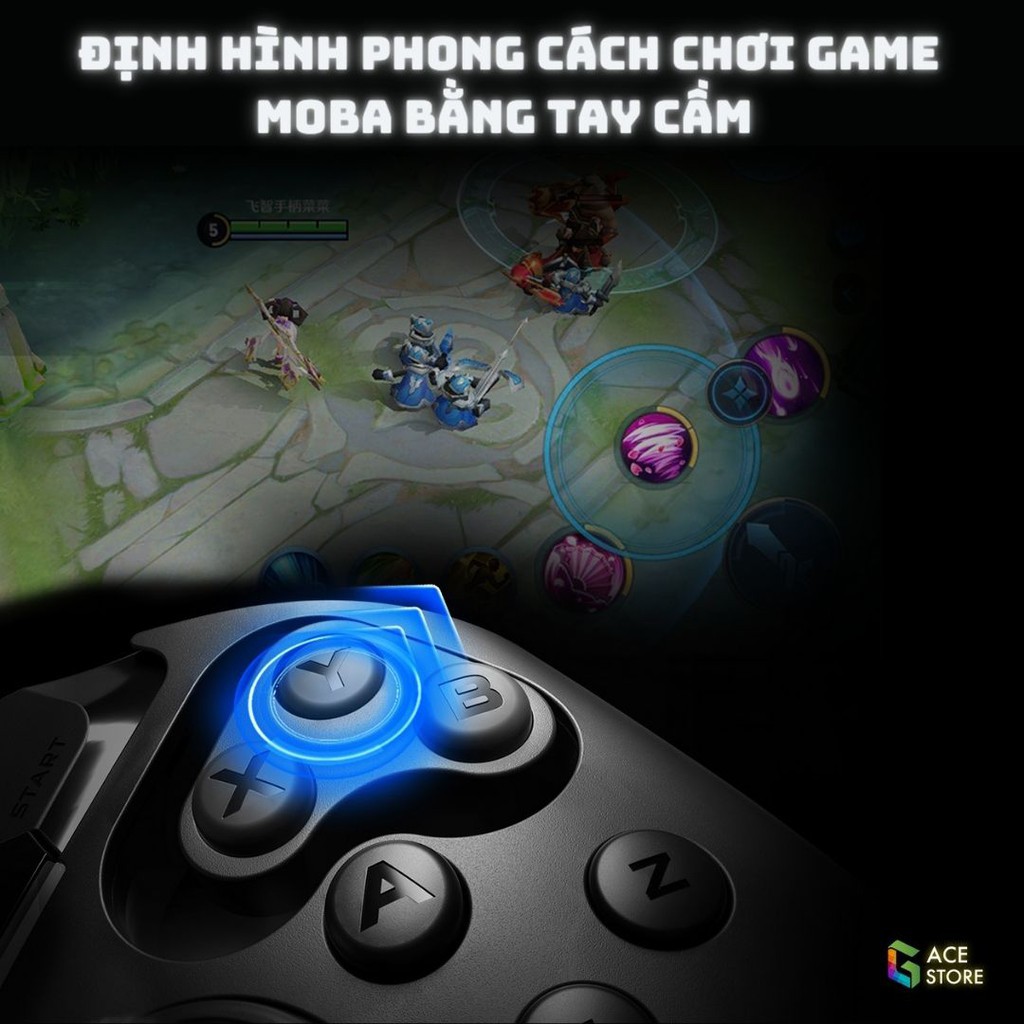 Flydigi Apex 2 | Tay cầm chơi game Liên quân, COD, PUBG cho IOS, Android và PC,TV