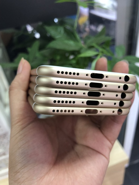 Vỏ Iphone 6 gold in imei sẵn