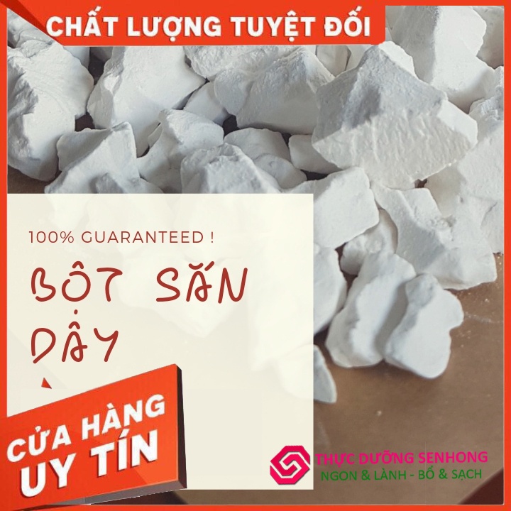 Bột Sắn Dây Hưng Yên Nguyên Chất  Bao xài, bao đổi trả