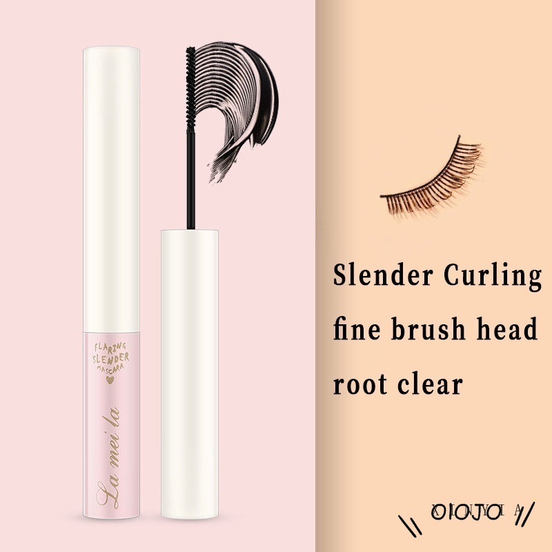 ⚜️Mascara đầu cọ mảnh làm cong và dài mi chống nước chống nhòe lâu trôi tự nhiên chính hãng Bobeini nội địa trung