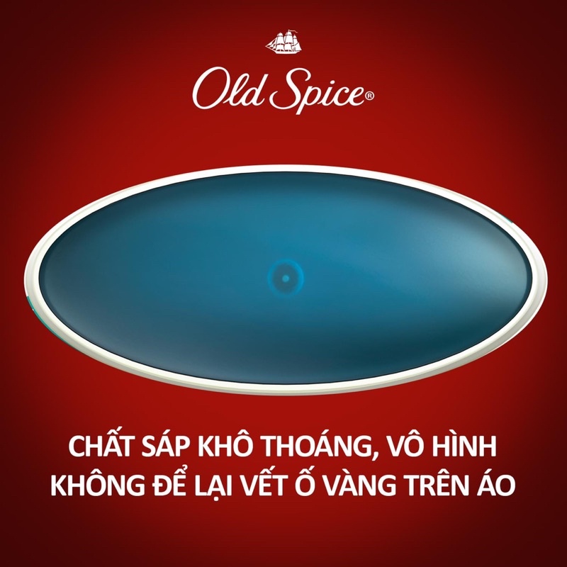 Lăn sáp khử mùi Old Spice Pure Sport Fresh Original Nightpanther ElkLord Oasis Wilderness Captain Swagger 73g 85g