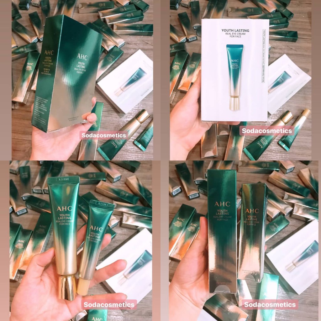 Kem mắt AHC Ageless Real Eye Cream For Face