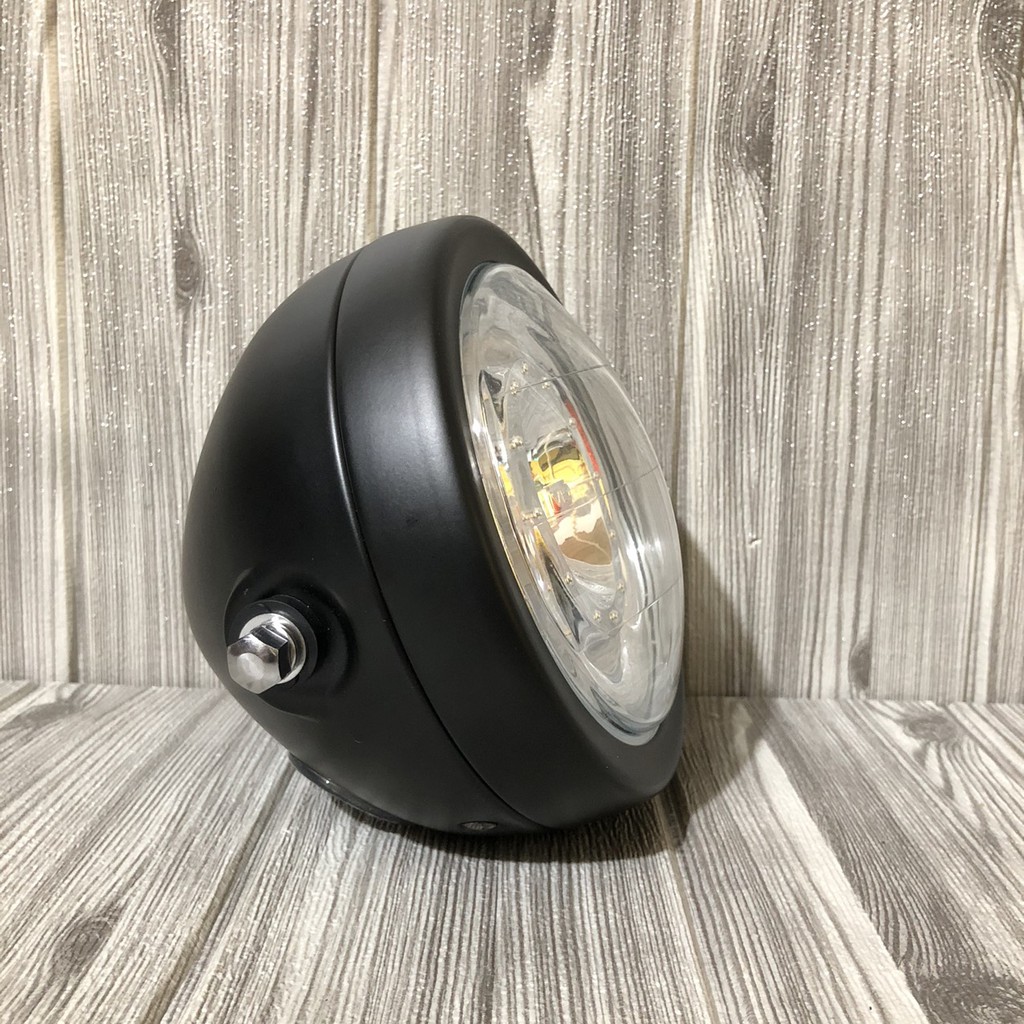 ĐÈN PHA XE ĐỘ CAFE RACER, TRACKER CLASSIC