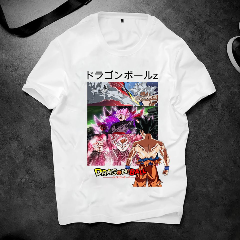 Áo thun form rộng unisex hình GoKu chất vải đẹp2019ts725