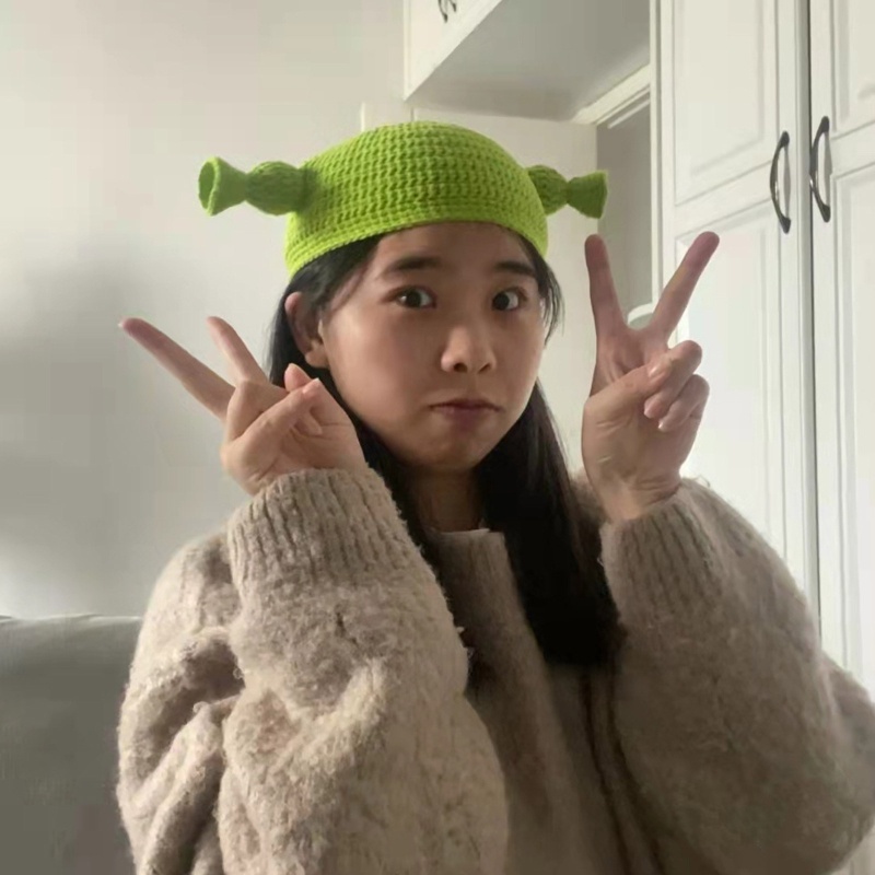 Oneri Mũ Len Dệt Kim Hóa Trang Quái Vật Thời Trang Mùa Đông Dành Cho Nam Nữ Dùng Để Hóa Trang Halloween