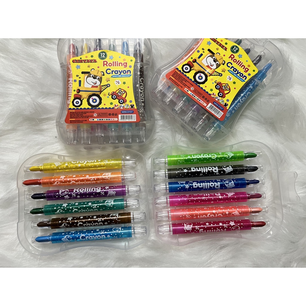 🔹 Bút Sáp Vặn Cenvava Mini.