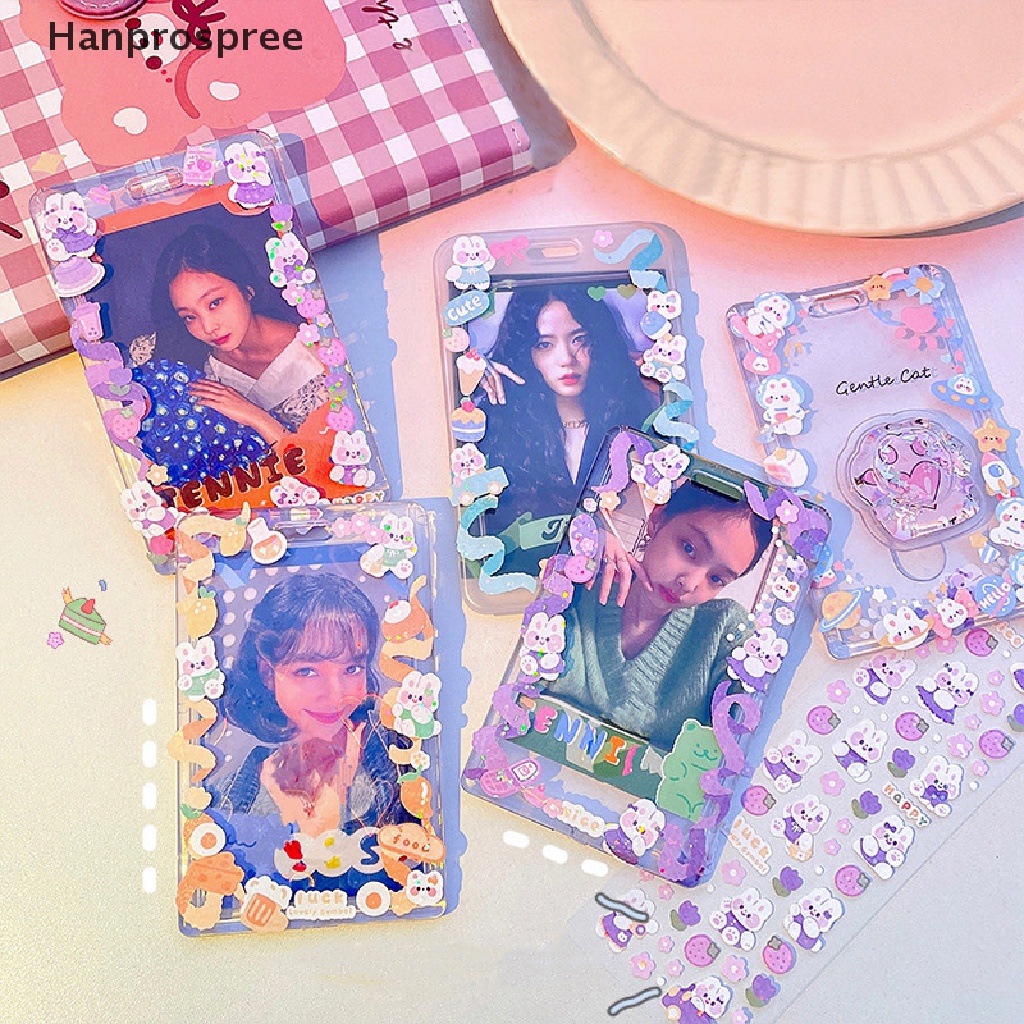 Hanprospree &gt; Bao Đựng Thẻ Học Sinh Nữ In Hình Thần Tượng Dễ Thương
