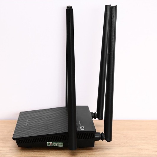 Bộ Phát Sóng Wifi Router Chuẩn AC1300UHP Băng Tần Kép Asus AC1300 Đen