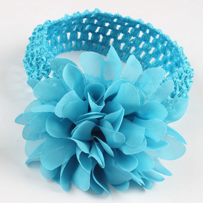 Băng đô họa tiết hoa đáng yêu cho bé gái