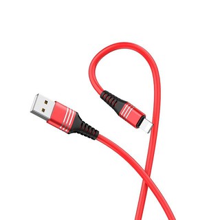 Cáp sạc nhanh và truyền dữ liệu Hoco U46 Tricyclic cổng Lightning, điện áp 2A max, dài 1M